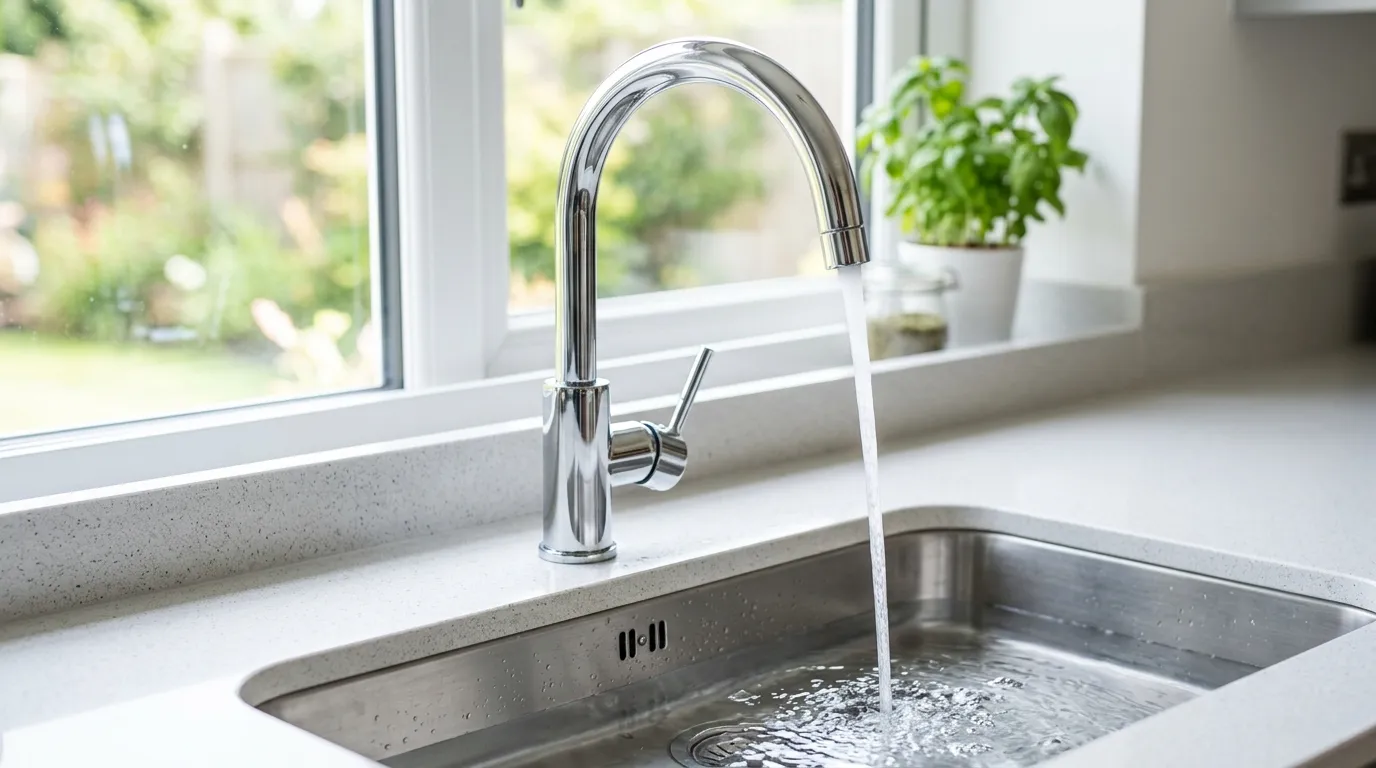 Local Plumbing Master Pros same day plumber fixing a faucet in West Manchester, OH
